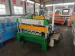 IBR Crimping roof sheet roll forming machine working video in South Africa
