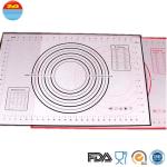 No Space Occupation Silicone Baking Sheet , Easy To Dry Non Stick Baking Mat