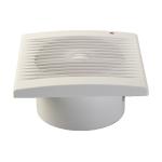 Wall Mounting 6 Inch Plastic Square Ventilation Extractor Fan for Bathroom