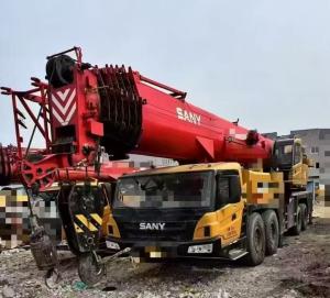 China 2021 Sany STC900T 90t Used Truck Crane with 66m Main Boom and 35 tons Counterweight factory