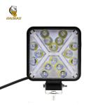 12V High Illumination Automotive Work Light Aluminum White Yellow Red