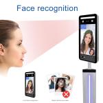 Health Digital EU Green Pass Scanner 8 Inch Face Recognition Access Control