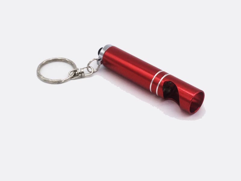 Personalized Anodized Aluminum Mini LED Flashlight Light Keychain Beer Bottle Opener, Laser Engrave Logo, Cheap Key Ring