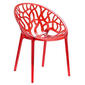 China Fancy Design Restaurant Colorful Polypropylene Plastic Dining Room Chairs with Mail Packing factory