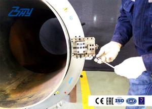 China Electric Cold Pipe Cutting and Beveling Machine OD Mounted factory