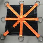 PVC Snow Removal Lifting Tarps Reinforced Edges For Durability And Strength