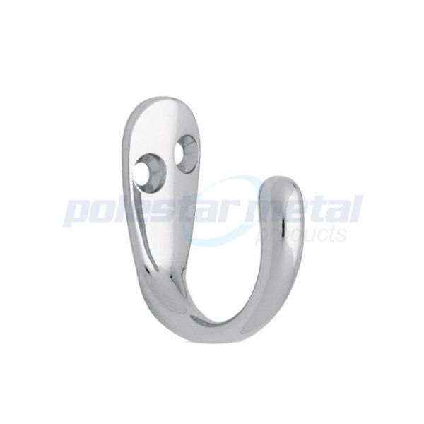 Custom Polished Brass Door Hardware Sets 1-13/16" Single Robe Hook