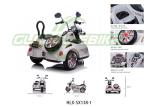 2x35W Motor 3 Wheels Kids Motorcycle Ride On Toy With 6V7AHX2 Battery