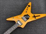 Irregular Special-shaped electric guitar yellow paint rosewood fingerboard