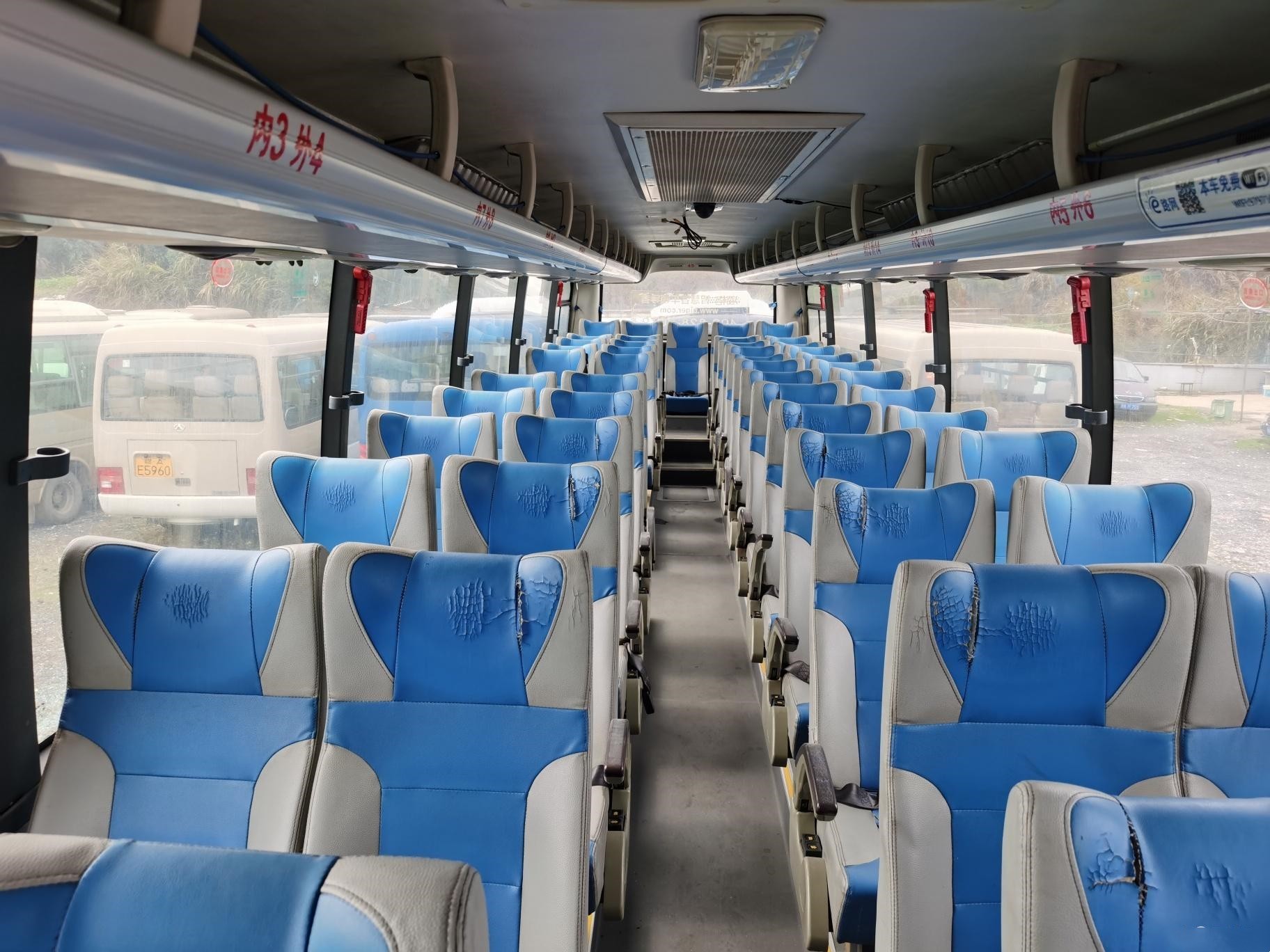 Used Passenger Bus Used Higer Bus KLQ6129KAE41 Yuchai Engine 347kw 50seats