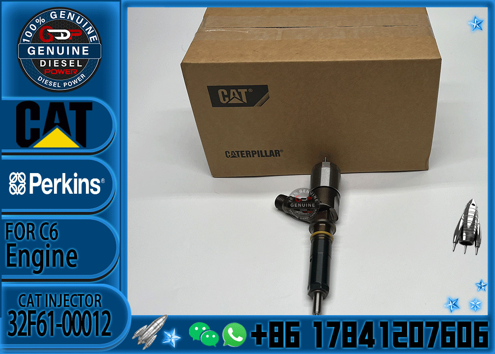 Factory Direct Deal common rail excavator fuel injector for CAT C4.2 engine injector 32F61-00012