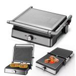 Custom Barbecue Detachable Electric Grill Machine Panini Commercial 2 In 1