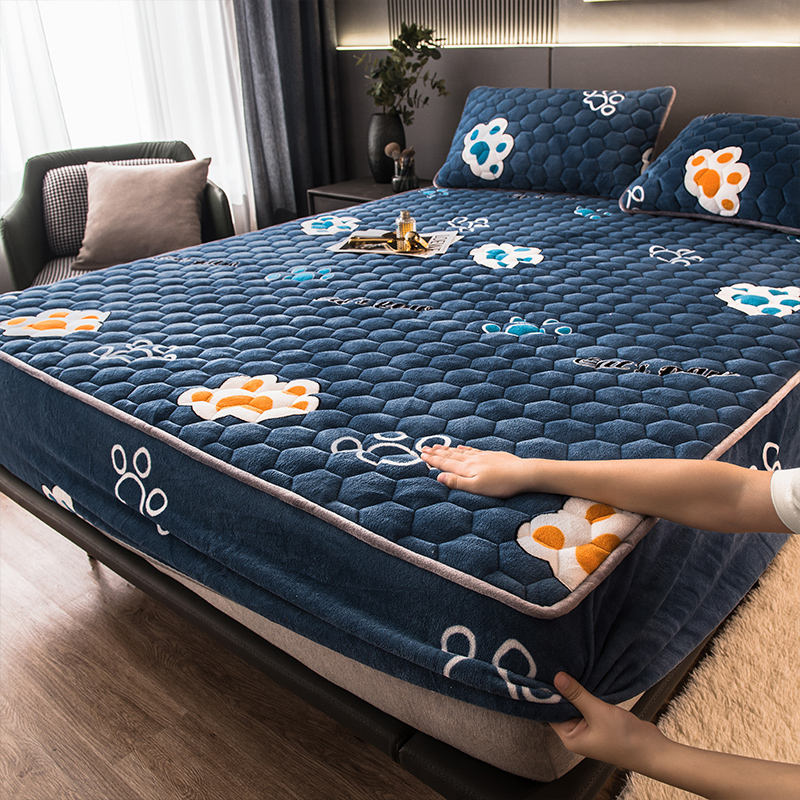 Luxury Custom Washable Bedsheet Hypoallergenic Bed Protector Mattress Cover