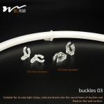 3014 5730 2835 5050 LED Light Strip Buckle Fixer Translucent Product Weight kg 0