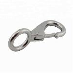 Stainless Steel 316 Mini Rigid Swivel Eye Snap Hook For Marine Quick Linking