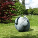 Claasic Decorative Large Garden Metal Bronze Landscape Sculpture Flower Bud
