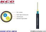 2 Fiber 4 Core TPU LSZH Armored Field Fiber Optic Cable FTTA 4.8mm TPU NFRP