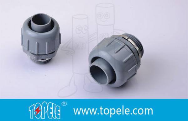 PVC Plastic Flexible Conduit And Fittings Non Metallic Liquid Tight Connectors