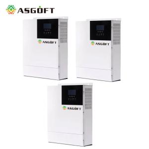 China MPPT Hybrid 5KW Off Grid Solar Inverter 48V 80A Smart WiFi control factory