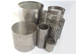 40%-90% Liquid Solid Filtration SS Filter Mesh Tube 20mm-2000mm Length