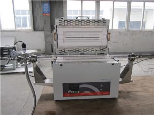 China Multi Process Split Vacuum High Temperature Tube Furnace 80mm Tube Diameter factory