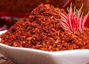China Powder Shape Hotness Dried Chilli , Natural Spices For Cooking 160 - 210 ASTA factory