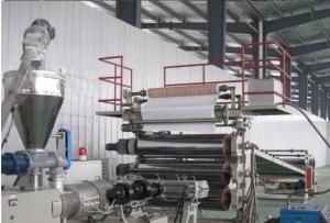 China Artificial Marble Sheet Extrusion Equipment Double Screw Horizontal Type factory