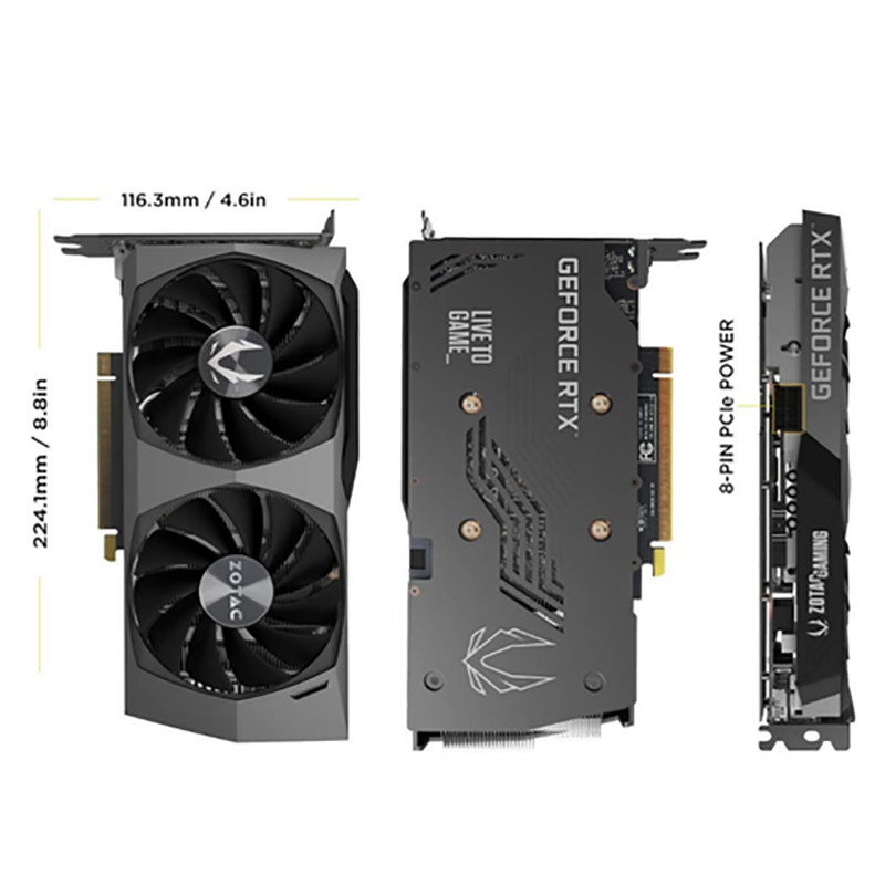 8G 10G 24G Colorful Igame Rtx 3060 Ti Advanced Oc For Desktop