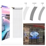 Outdoor LED Mesh Display P10mm Nation Star SMD LED Film Type Self Adhesive