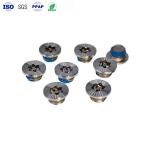 CD Pattern Miniature Screws Stainless Steel Plum Anti-Demolition Slot Nylok