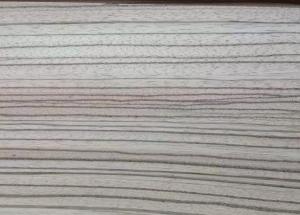 China Zebrano Natural Wood Veneer The Ultimate Building Material for Furniture factory