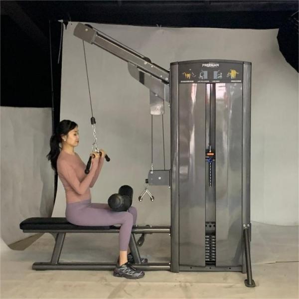 Lat Pulldown and Low Row Commercial Grade Indoor Fitness Equipment with Pin