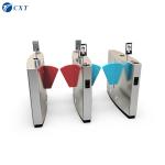 Customs Flap Barrier Gate Brushless Motor Fully Automatic Ticket Inspection IC
