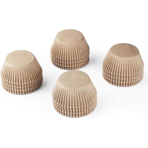 Rk Bakeware China Standard Natural Paper Baking Cup Liner Muffin Liner Cupcake Liner for Automatic Line