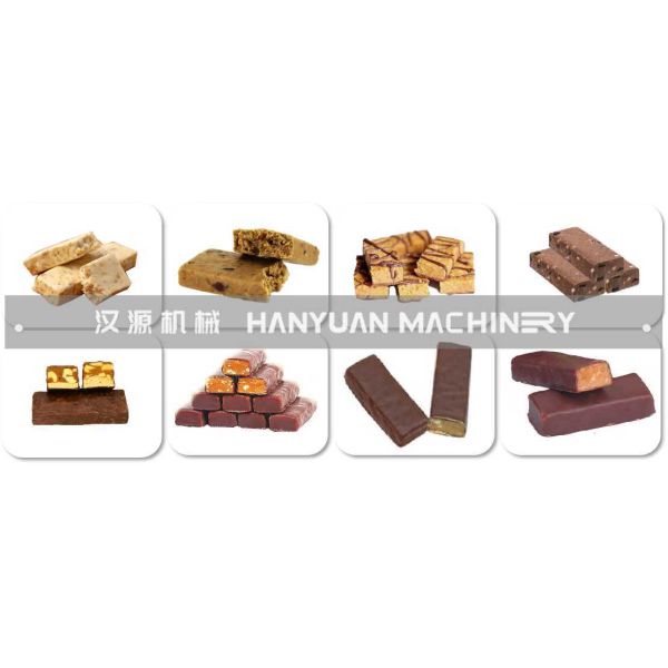 High Efficiency Automatic Protein Bar Production Line For Sticky Snack Food