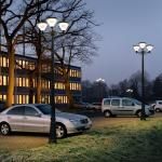 IP65 Outdoor Solar LED Landscape Pathway Light Solar Garden Lights 3 head lamps