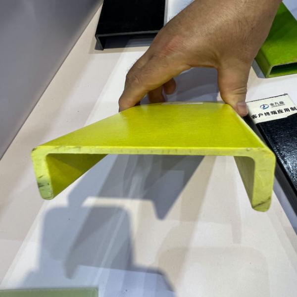 Customized FRP Pultruded Profiles With Wear Resistance And Nonmagnetic