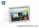 Customized Size 3D Lenticular Pictures Animal Decorative Framed Picture