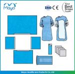 Latex free Disposable Sterile Surgical Universal Drape Pack without surgical