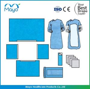 China Customized ISO Sterile Drape Pack General Surgical Drape Universal factory