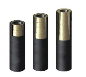 China Steel Wire Braid High Pressure Stem Hose with Nitrile Rubber and Customized Size factory