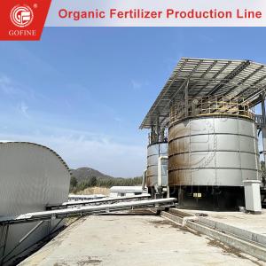 China Chicken Manure Powder Organic Fertilizer Production Line factory
