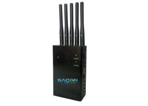 China 2.5w 3g 4g Cell Phone Signal Jammer Fan Cooling For Office / Secret Place factory