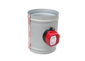 China Galvanized Steel Duct Zone Dampers Open / Closed For Ductwork factory
