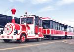 Amusement Park / Shopping Mall Tourist Train Rides 11.3m Long 3m Width