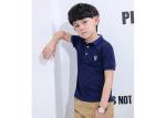 Thin Shirt Half Sleeve Embroidery Children's Style Clothing Boys Polo Shirts