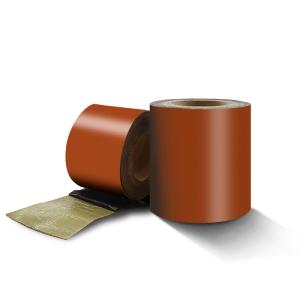 China Aluminium Butyl Rubber With Grey Color Adhesive Tape For Construction Surface Flashing factory