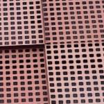 1.5mm To 5.0mm Fireproof Aluminum Veneer Perforated Aluminum Sheets For Wall