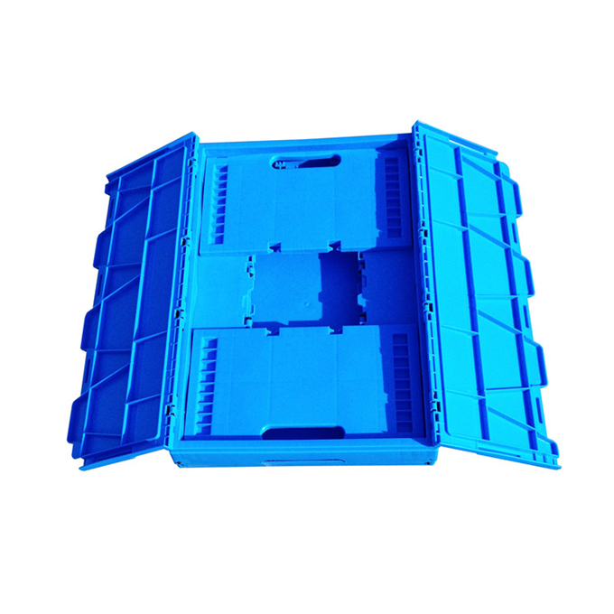 Large plastic collapsible warehouse used fruit bins for sale customized stackable pallet box