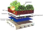 20mm Dimple Drain Sheet for Roof Garden and Retaining Wall in Modern Design